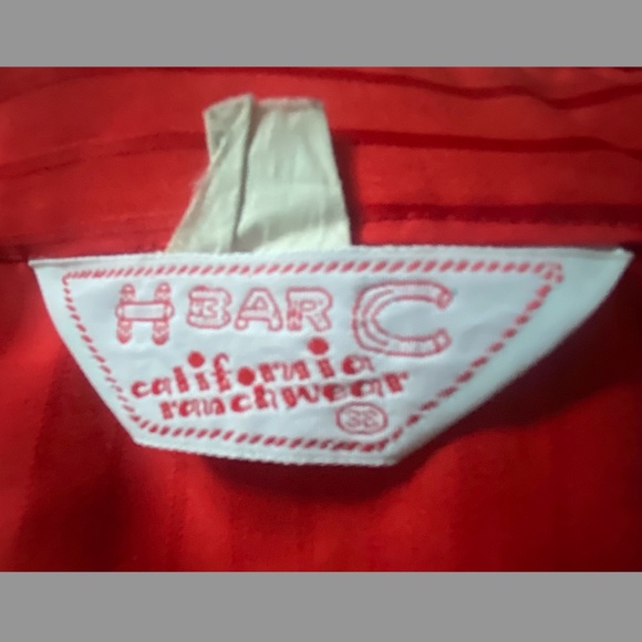 Retro H Bar California Ranchwear Button Down - Picture 6 of 6